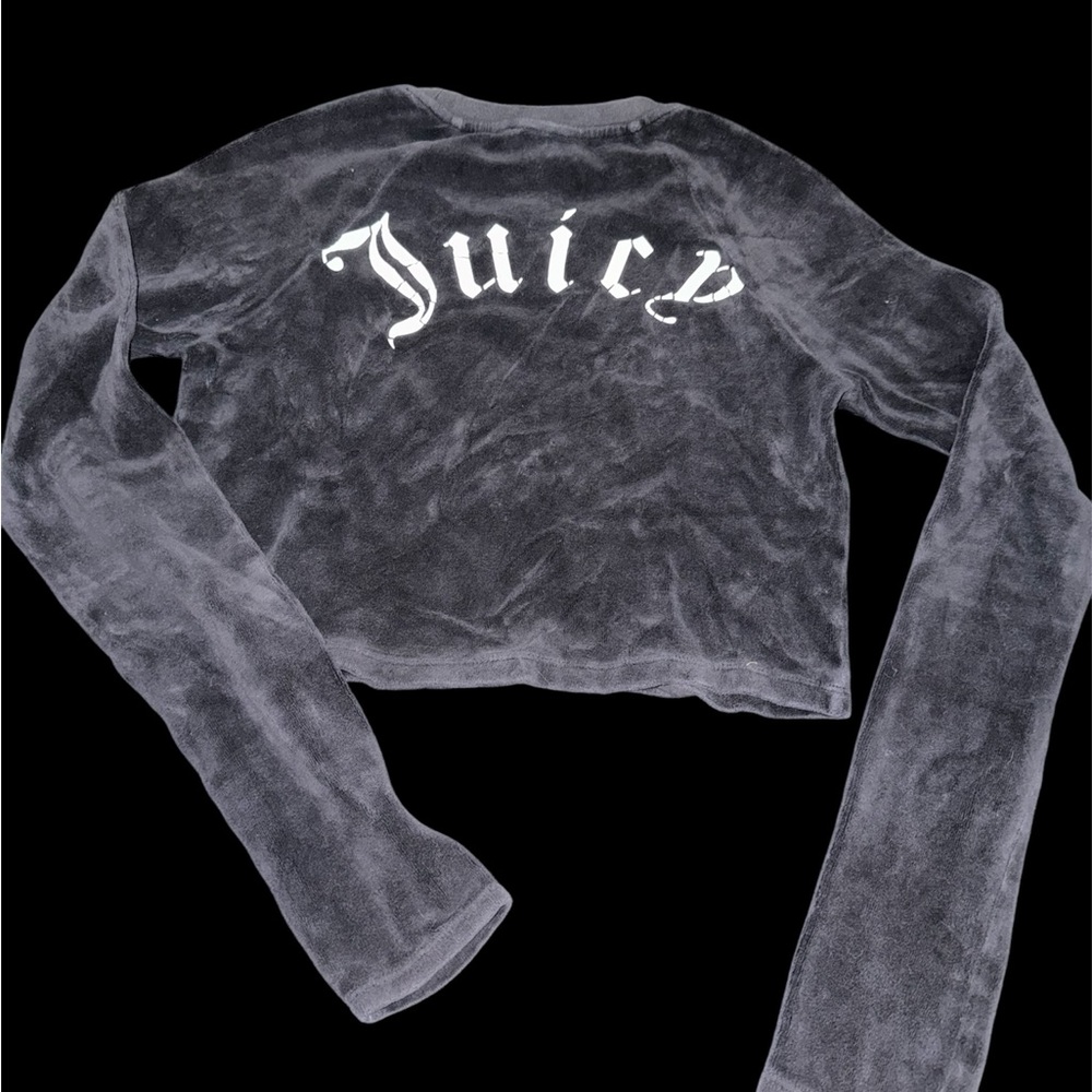 Juicy couture Crop top velour